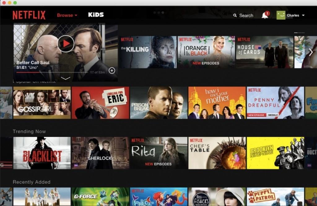 can you download from netflix on mac